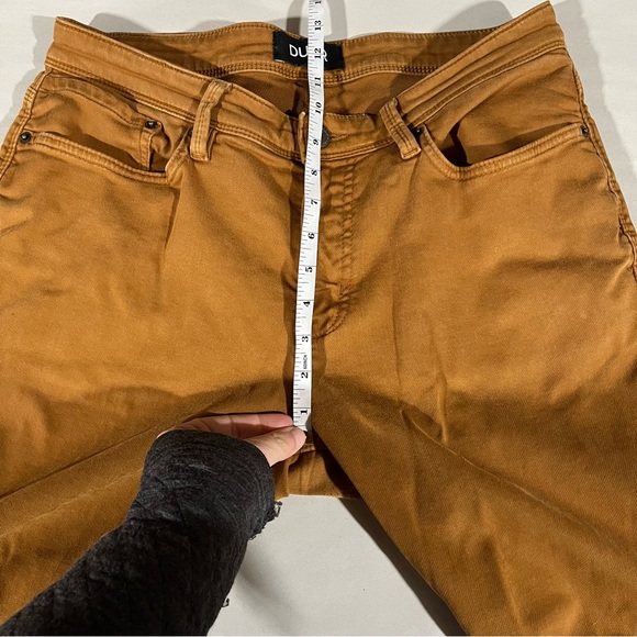 DU/ER Men's N2X Relaxed Fit Mustard Pants 34/30 - Picture 11 of 12